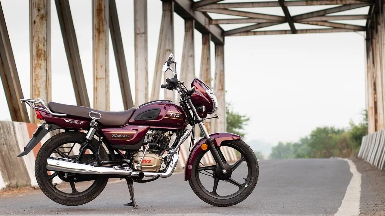 TVS Radeon right side view