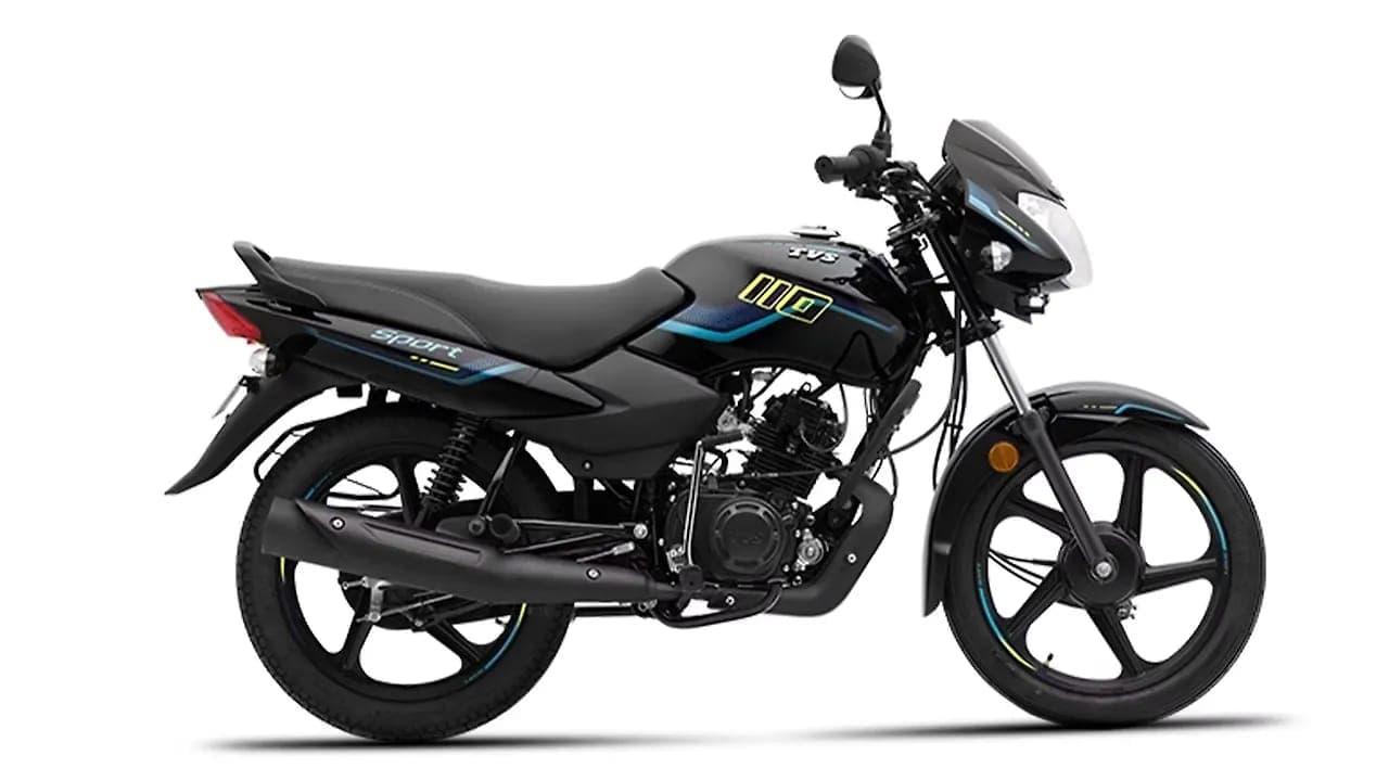 TVS Sport right side view