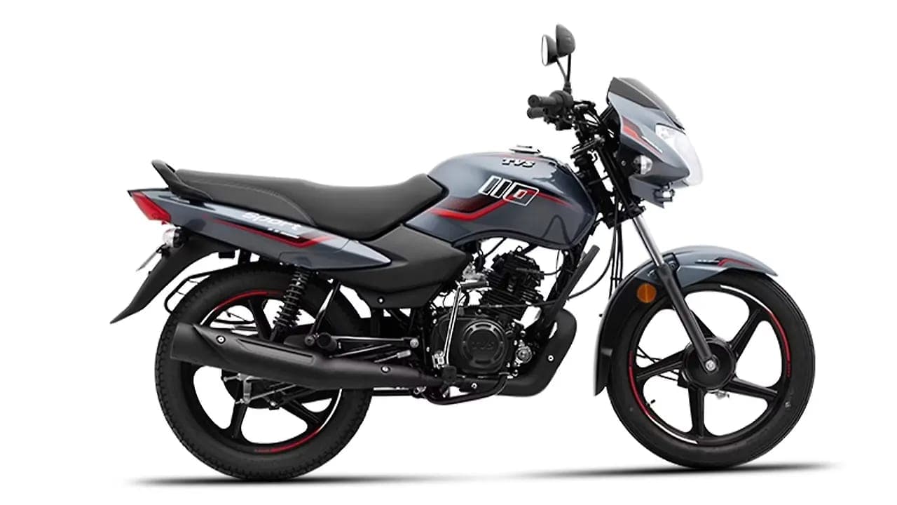 TVS Sport right side view