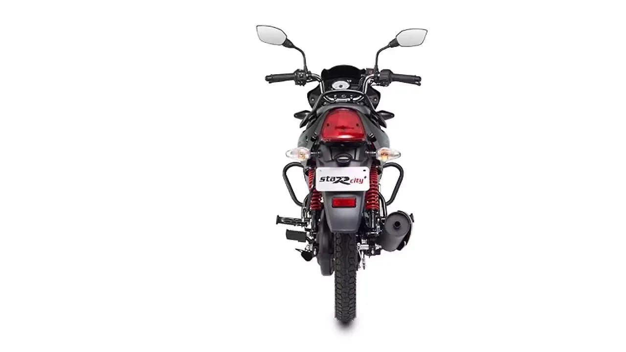 TVS Star City Plus rear view