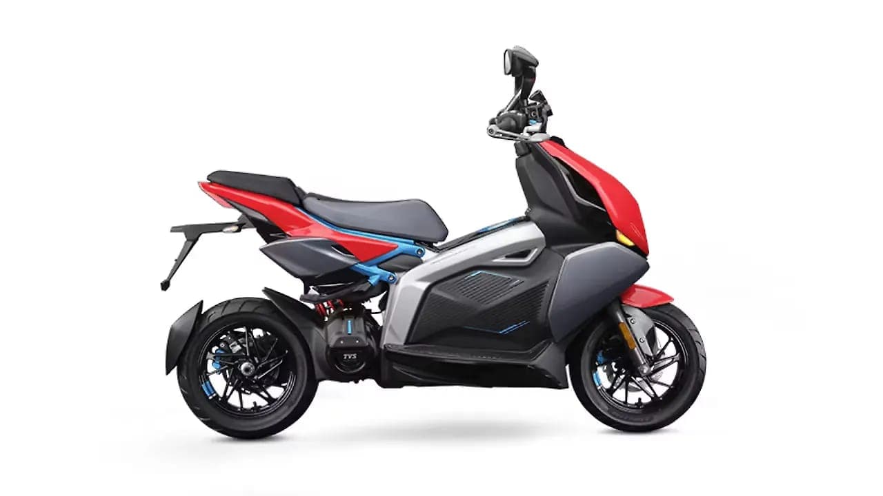 TVS X right side view
