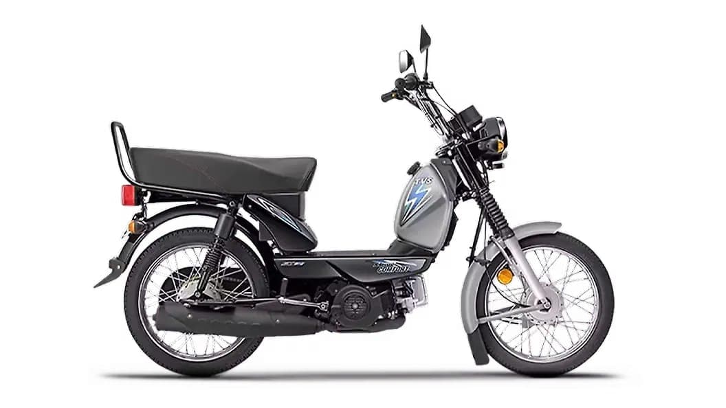 TVS XL 100 comfort right side view