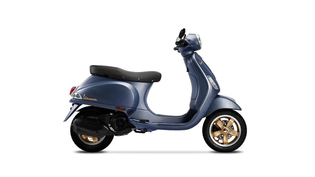 Vespa Officina 8 right front three-quarter view