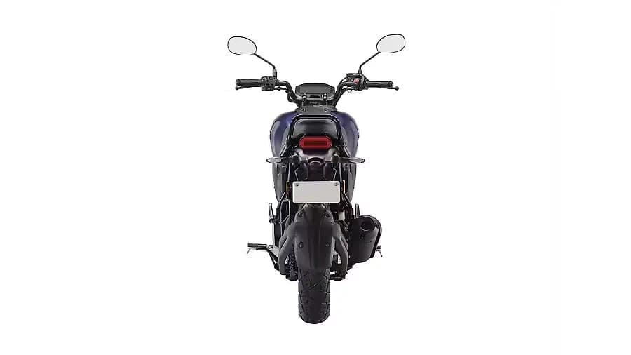 Yamaha FZ X rear view