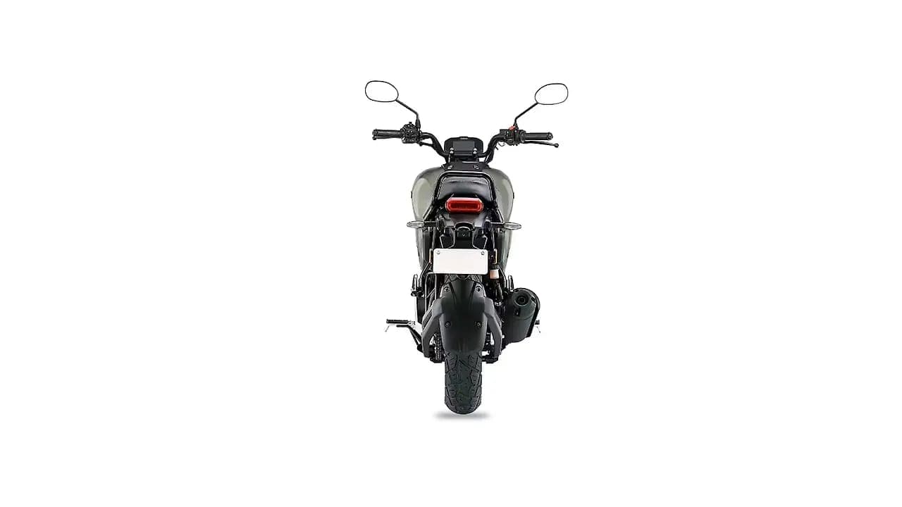 Yamaha FZ X Hybrid rear view