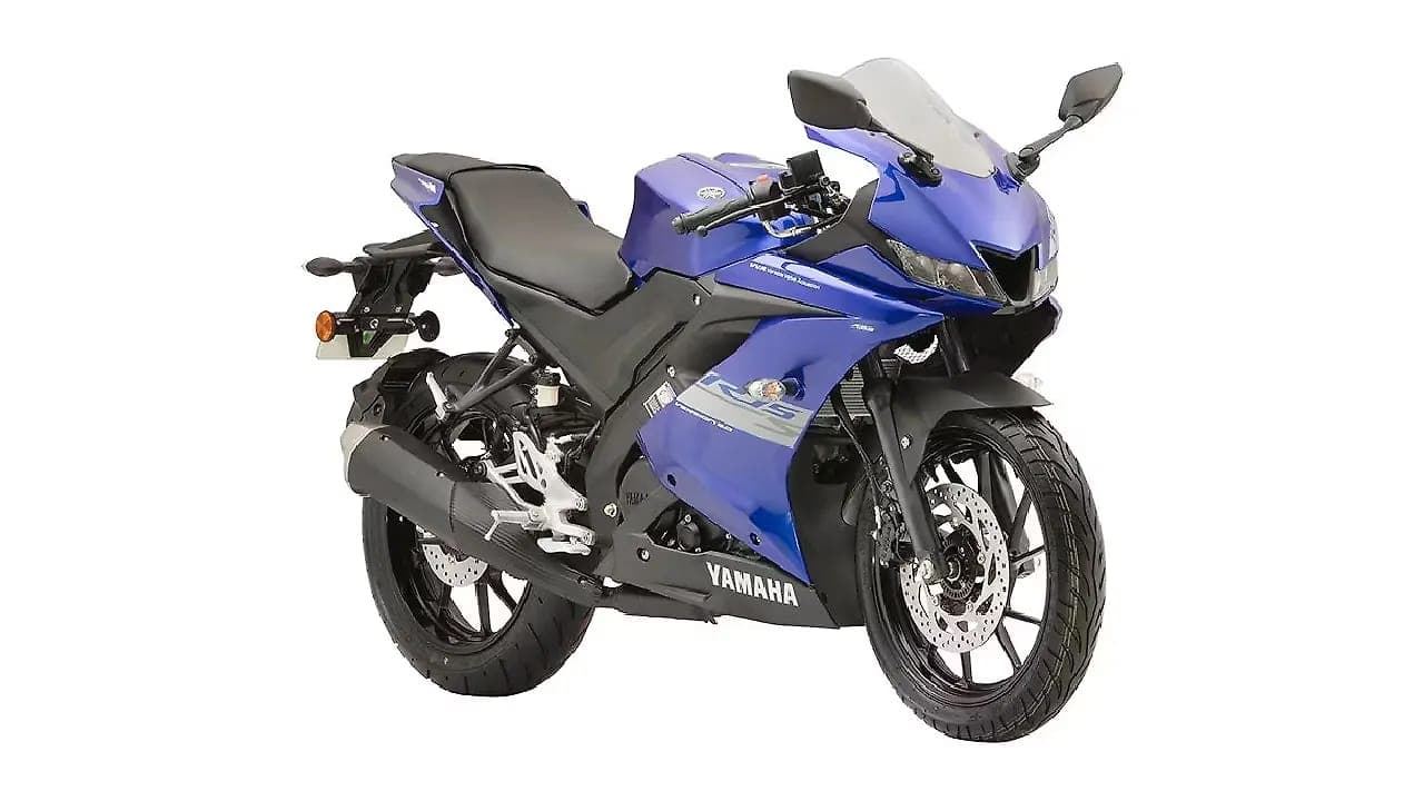 Yamaha R15S yzf v30 right front three-quarter view