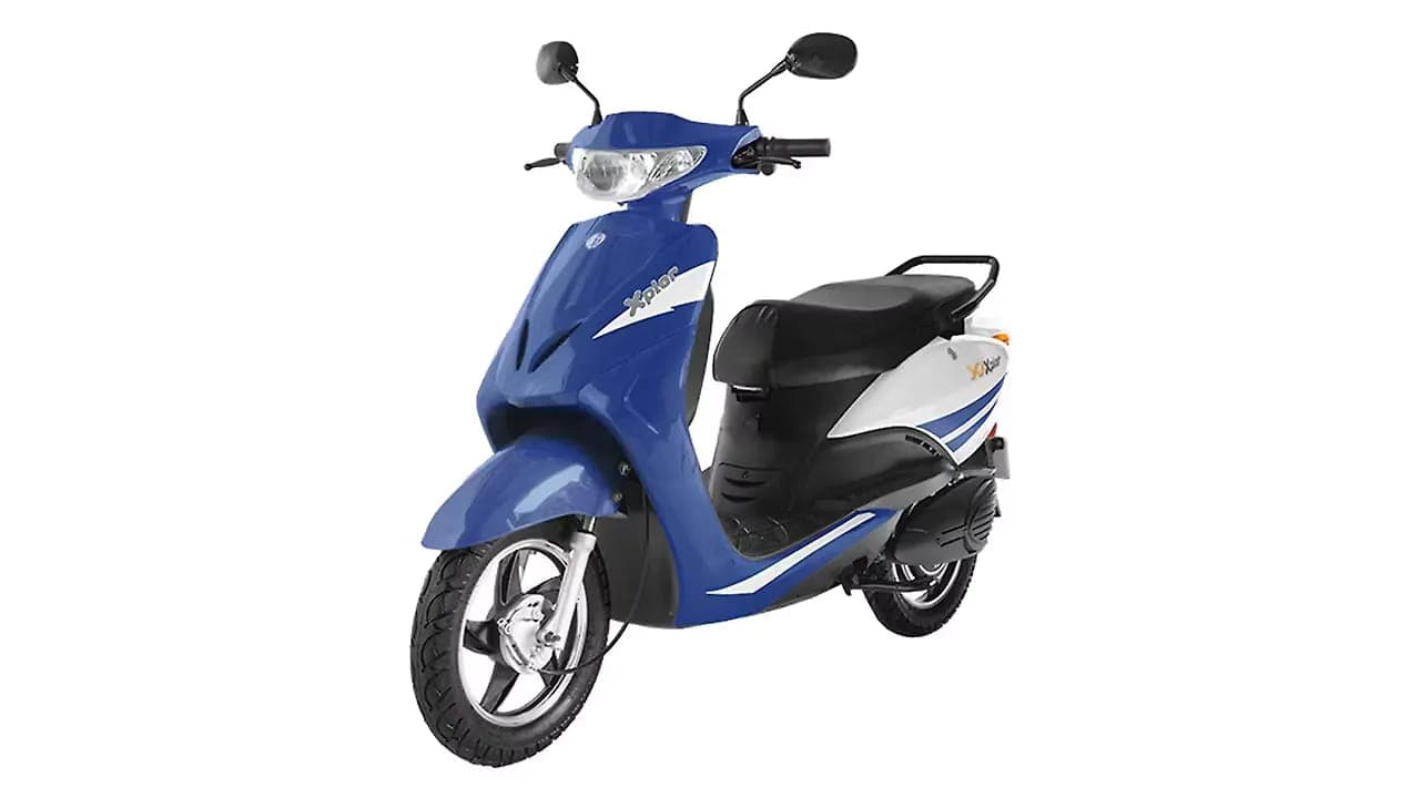 Yo Bykes Xplor front three-quarter view