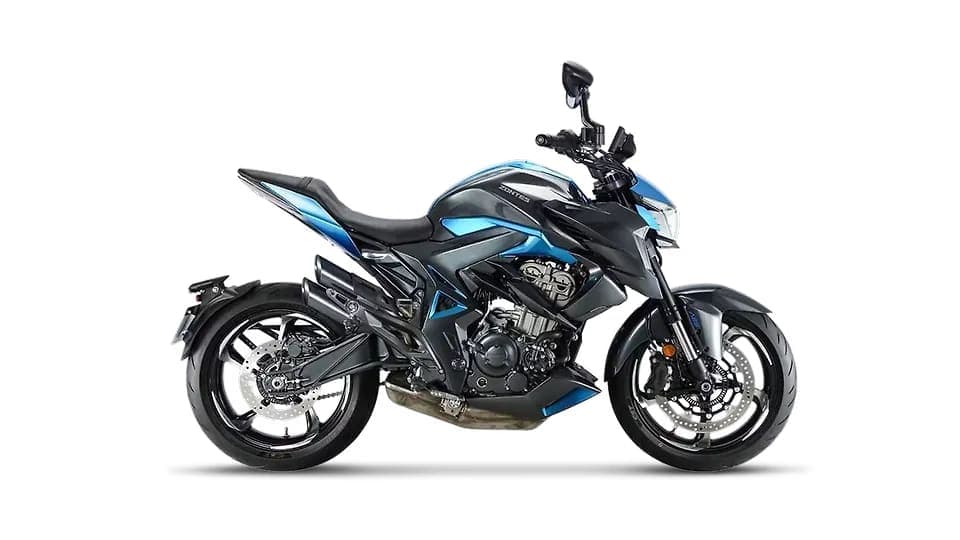 Zontes 350R in Blue