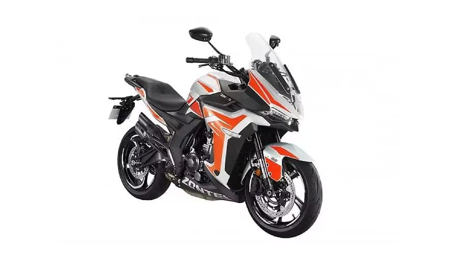 Zontes 350X right front three-quarter view