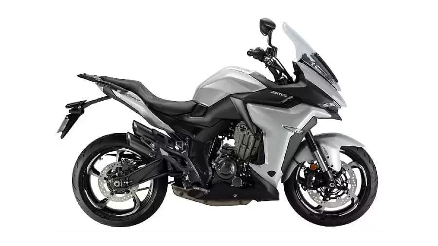 Zontes 350X in Silver Black