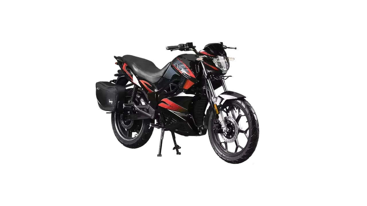 Hop Electric OXO right front three-quarter view