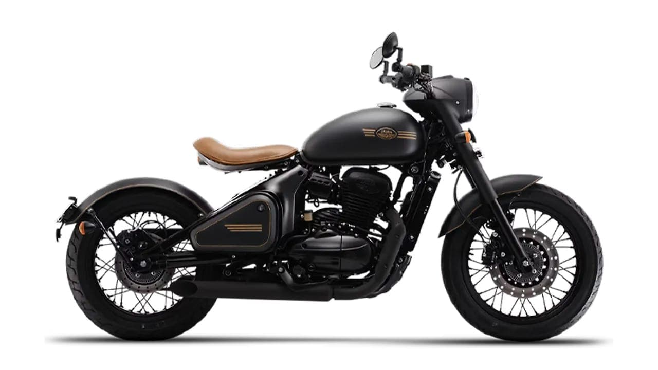Jawa Perak right side view